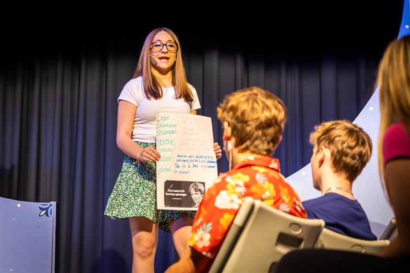 Students perform in musicals